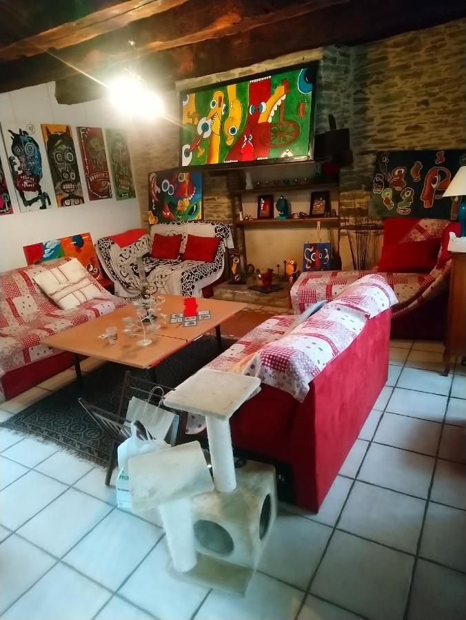 Chambre d'art Josselin Extérieur photo